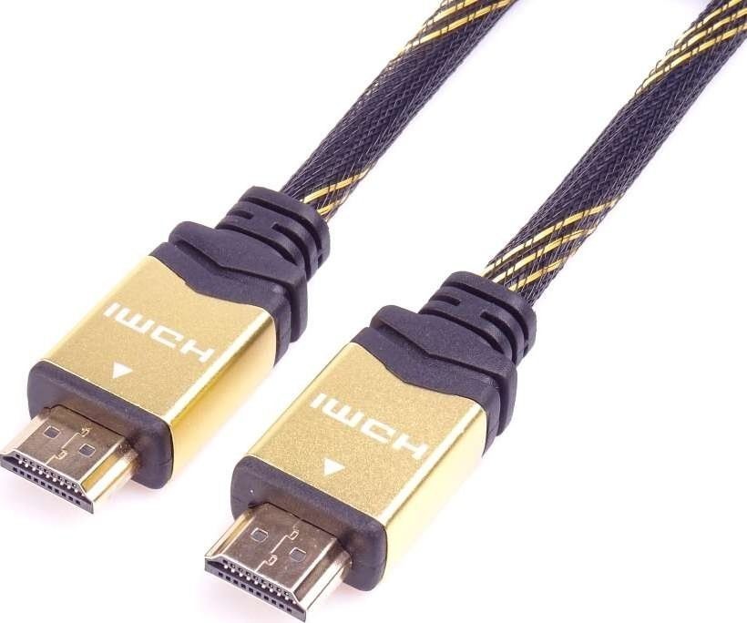 PremiumCord Kabel HDMI HDMI 2m złoty kphdm2q2 kphdm2q2