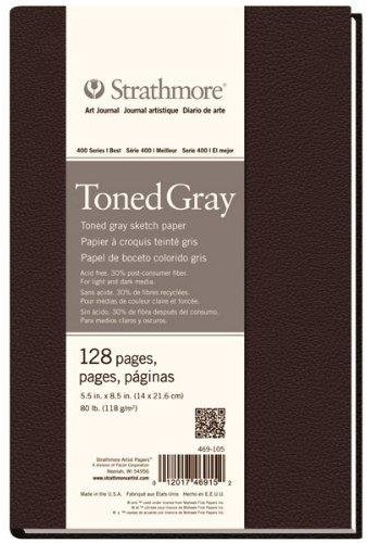 Strathmore Toned Gray Sketch Journal  szkicownik  jasnoszary STR-469-108