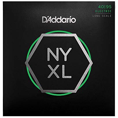 DAddario NYXL4095 długa skala super lekki nikiel nawinięty sznur do gitary basowej NYXL4095