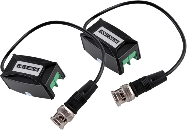 inne Transformator video   wtyk BNC na kablu