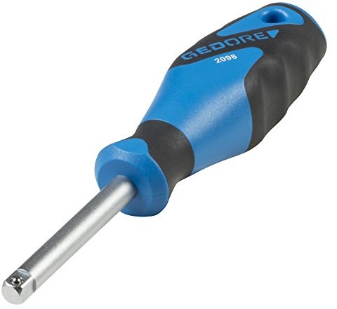 Gedore klucz czworokątny uchwytem 2098 din3122, 1/4 cala, kwadrat, 1 sztuki, 6171480 6171480