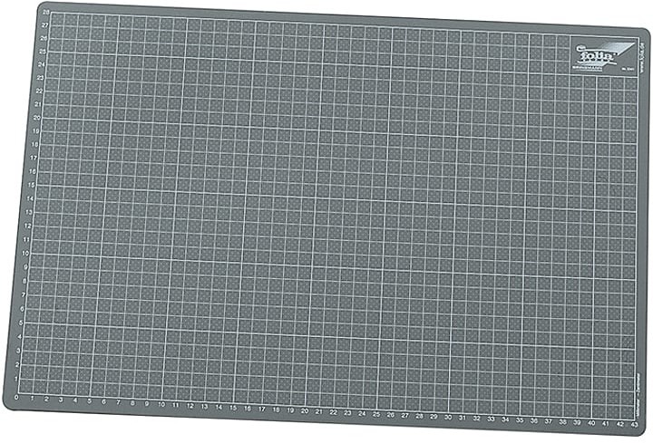 Folia Podkładka w kolorze szarym do cięcia - 45 x 30 cm