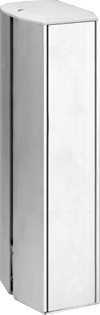 Topex Minikolumna-owalna-2-stronna-wys210mm-110x80mm-2x4xK45-aluminium ALK724/8