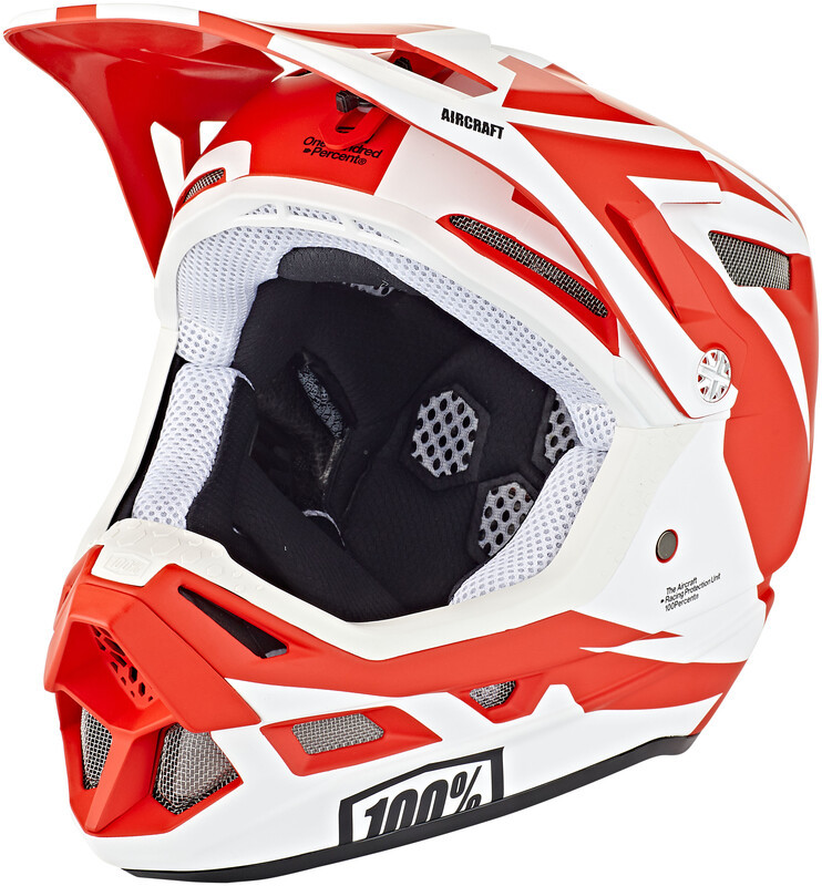 Modi 100% 100% Aircraft DH Composite rowerowy, rapidbomb/red M | 57-58cm 2020 Kaski BMX i Dirt HU-HLT-0006/1273/M