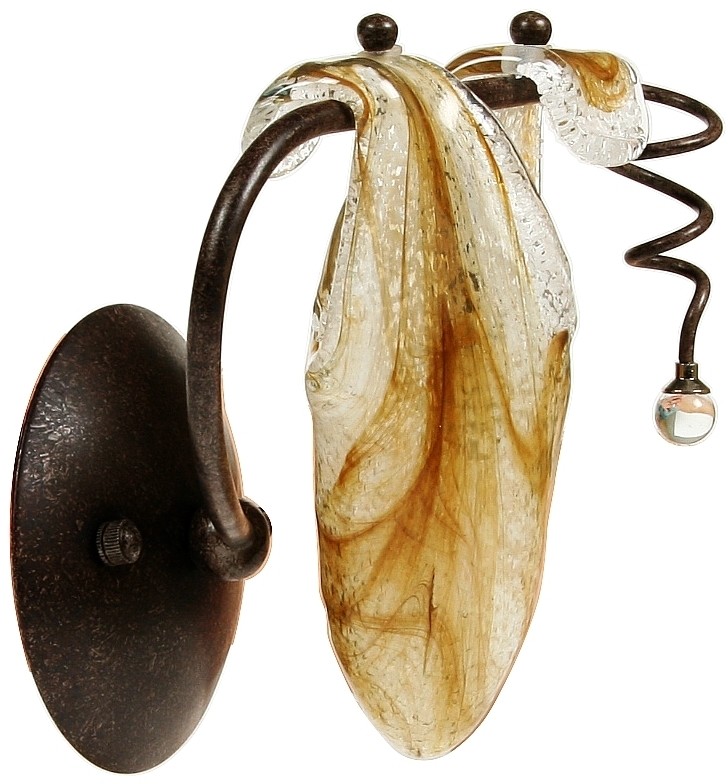 Candellux Lampa L&H Magma Kinkiet 1X40W G9 Patyna 21-84753