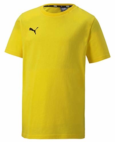 Puma Teamgoal 23 Casuals Tee Jr T-shirt uniseks żółty żółty (Cyber Yellow) 116 656709