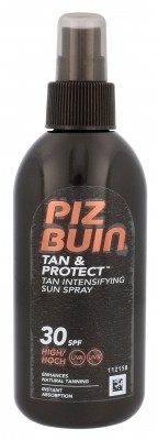 Piz Buin Tan & Protect Tan Intensifying Sun Spray SPF30 preparat do opalania ciała 150 ml dla kobiet