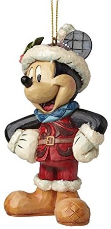Disney Traditions a28239 Mickey Mouse Hanging ornament, kamienia, wielokolorowa, 6 x 5.5 x 10 cm A28239