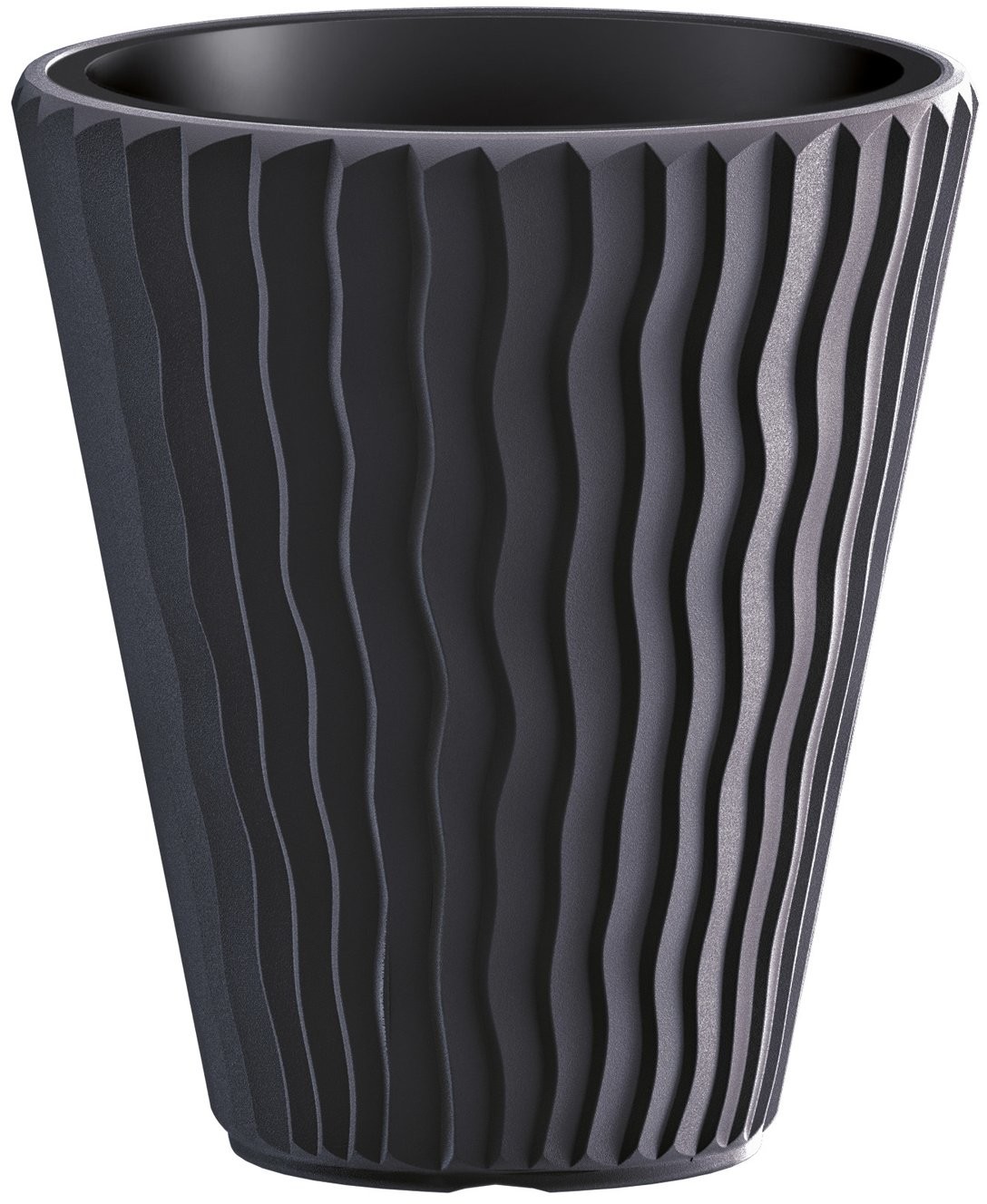 Prosperplast Doniczka Sandy antracyt