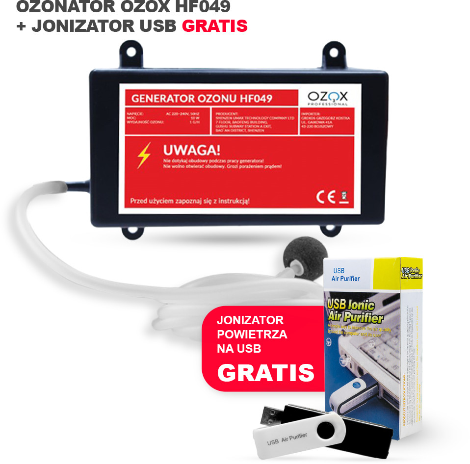 OZOX Professional Generator ozonu 1000 mg/h Ozox HF049 5903819641509