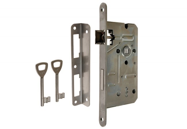 Zamek wpuszczany klucz 72/50 INOX-stal nierdzewna