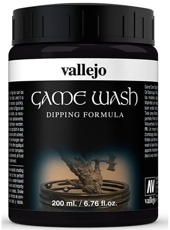 Vallejo Farbka Game Color Black Wash 200ml 73.301