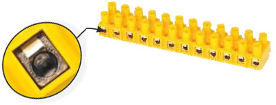 Wago Złączka-12x4-TLZ-4-żółty A12-2251