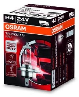 OSRAM H4 24V 75/70W P43t TRUCKSTARR PRO
