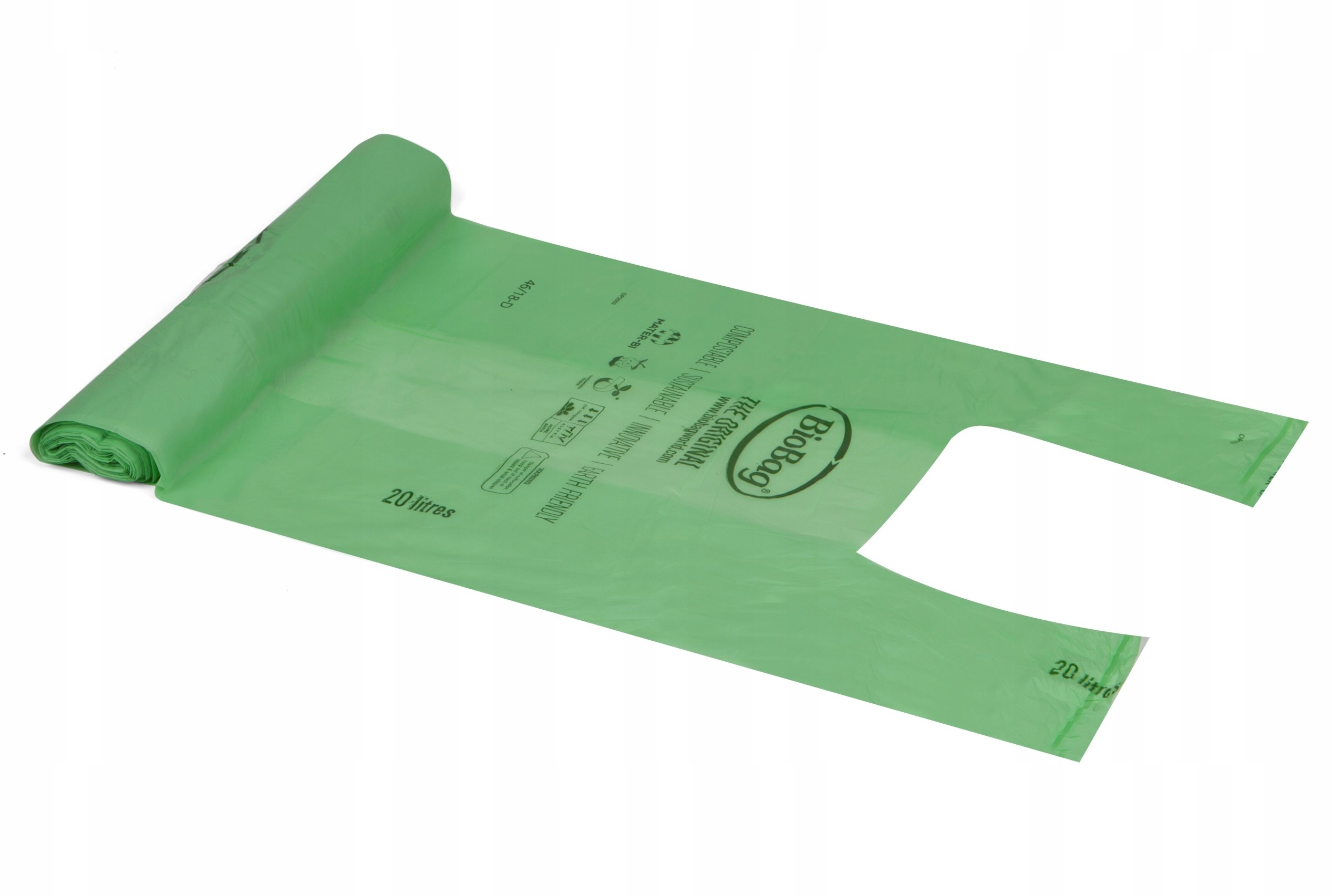 Worki Biodegradowalne Kompostowalne 20L - 25szt F