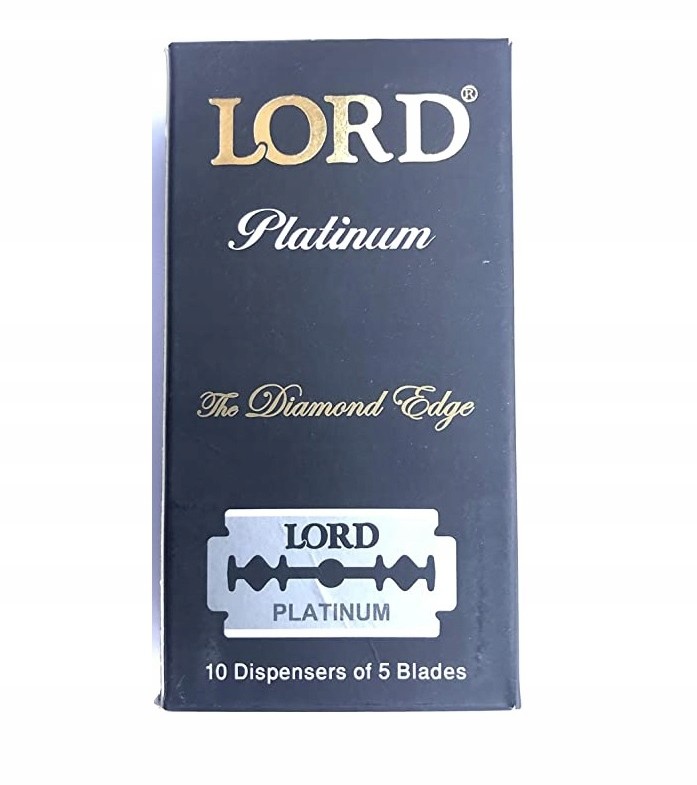 Żyletki do golenia Lord Platinum 50 szt