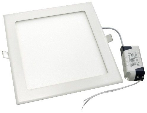 LED Oprawa wpuszczana RIKI-V LED SMD/18W/230V 225x225 mm