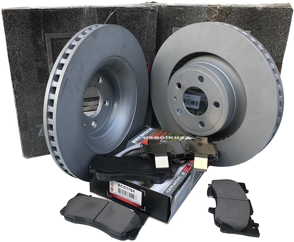 Klocki oraz tarcze hamulcowe przednie 352mm Ford Mustang 2015 250.1386.20+BCD1784