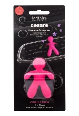 Mr&Mrs Fragrance Fragrance Cesare Citrus & Musk zapach samochodowy 1 szt unisex