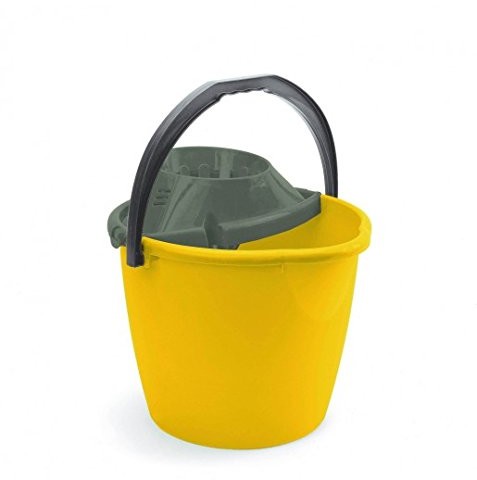 Maya Professional Tools 09037-AM wiadro z zamkiem auswringer, 13 L, żółty 09037-AM