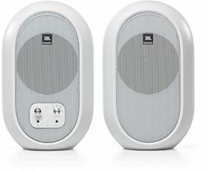 JBL Seria 1 104 kompaktowe zasilane pulpitowe monitory referencyjne wersja Bluetooth - biały (sprzedawany jako para) JBL104-BT-WH