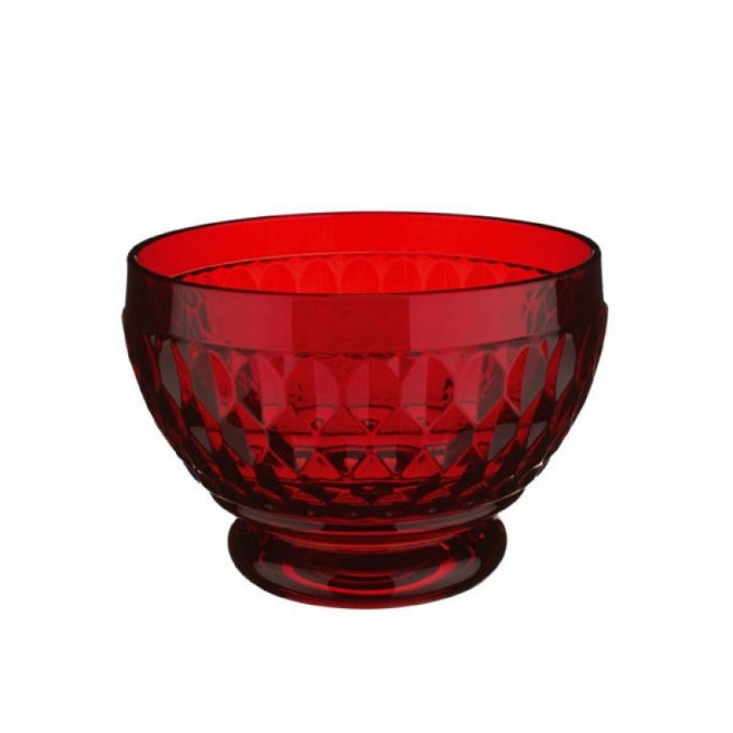 Villeroy & Boch Boston coloured Miseczka indywidualna czerwona wymiary: 11,4 x 8,1 cm (11-7309-0760)