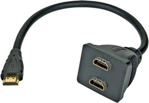 PremiumCord HDMI HDMI x2 0.3m Czarny kphdma-6 kphdma-6