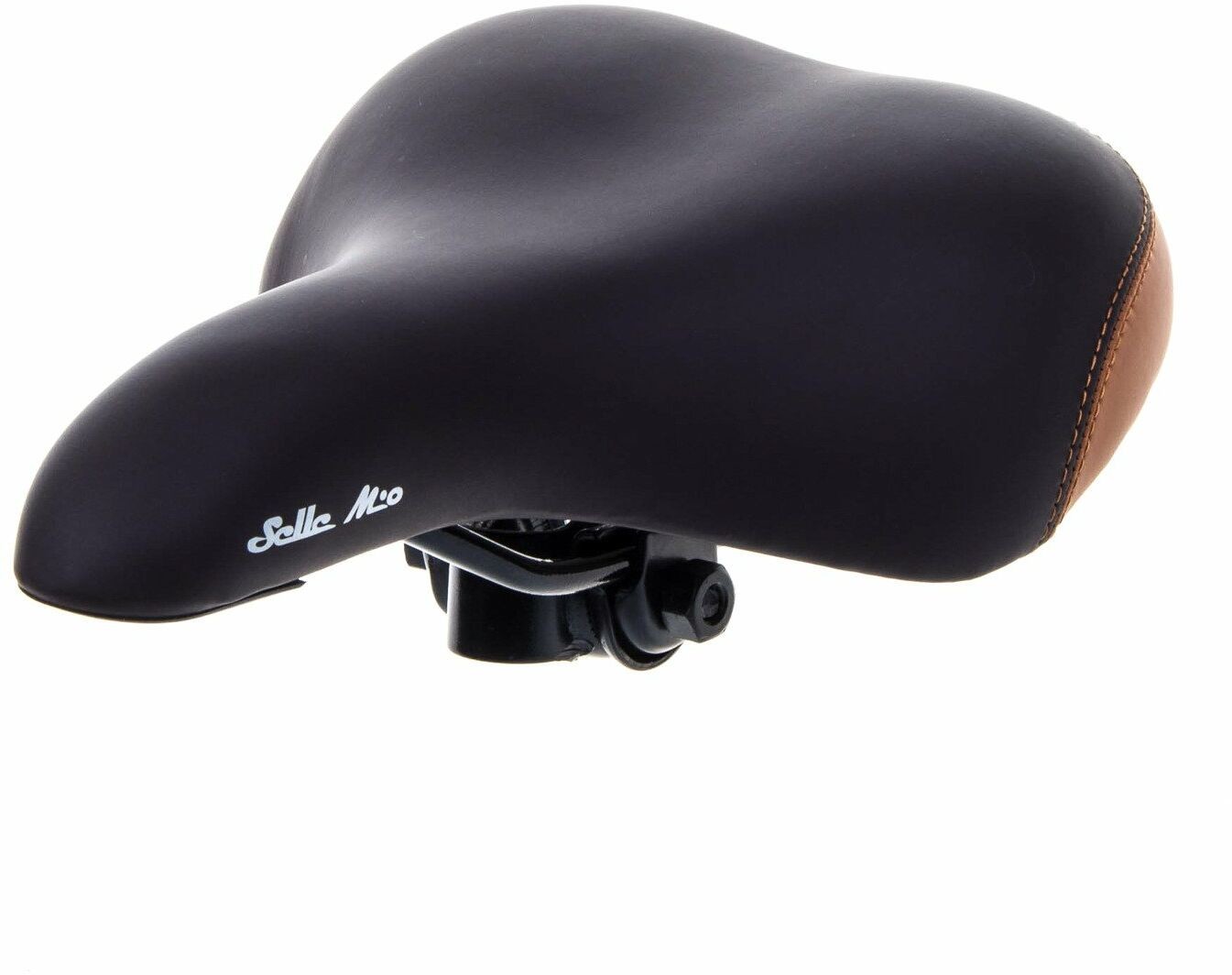 Selle Mio Siodło City Mio SM-1125 ciemny brąz-jasny brąz 320142