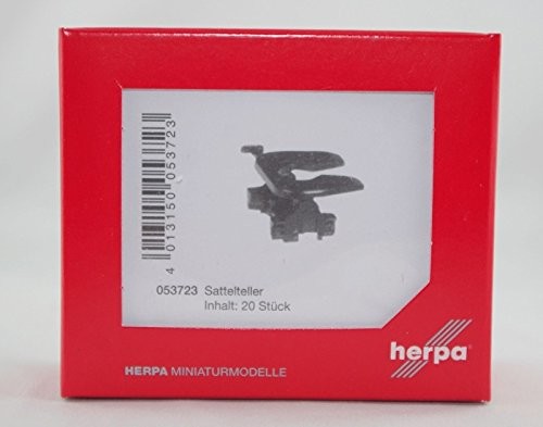 Herpa 053723 - talerz siodełka, akcesoria, czarny