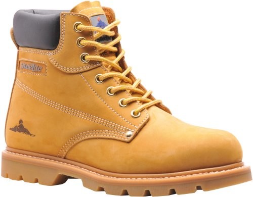 Portwest portwest, mężczyzn durchgaengies Plateau sandały, z obcas klinowy, żółty FW17HOR45