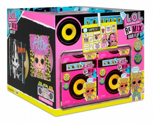 MGA Entertainment Laleczka L.O.L. Surprise Remix Hairflip display 12 sztuk