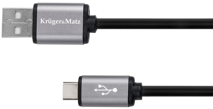 Kruger&Matz KM1239 Kabel Usb - Usb Typ-c 1M