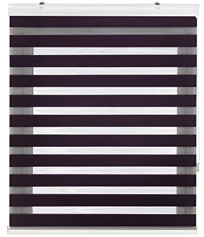 Blindecor blindecor ND100  roleta podwójnie plecione, w dzień i w nocy, fioletowy, 120 x 180 cm 150130520