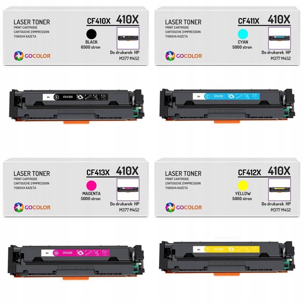 4x toner do Hp Color LaserJet Pro Mfp M377dw