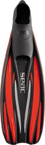 Seac Uni płetwy f-100 Pro, czerwony 0710001720471A_Rouge_Taille 40-41
