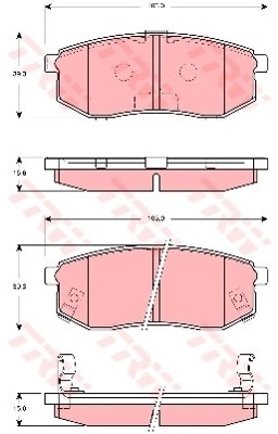 TRW KFZ Ausruestung GmbH) KFZ Ausruestung GmbH) GDB3260 GDB3260