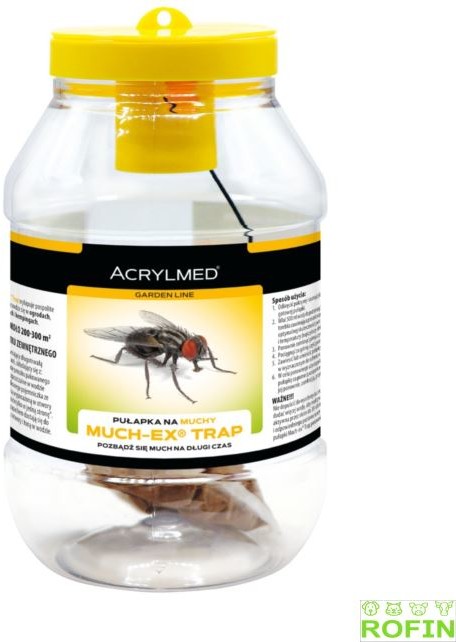 Acrylmed Pułapka na muchy MUCH-EX Trap 0,75 l MUCH-EX TARAP 0,75 L