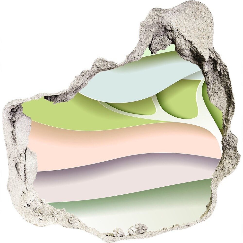 Wallmuralia.pl Dziura 3d fototapeta naklejka Abstrakcja drzewo