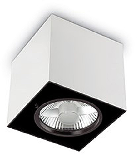 IDEAL LUX Oczko Sufitowe Mood Pl1 Big Square Bianco 140933 Wys. 15,0