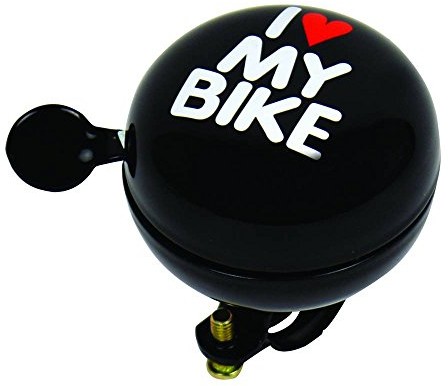 Dresco dresco 5250108 dzwonek rowerowy ding dong i Love My Bike 60 MM 5250108