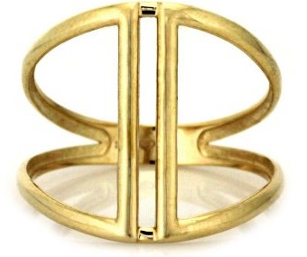 LOVRIN Złoty pierścionek 333 szeroki na co dzień 1,97 g PI3217