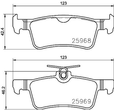 BREMBO P 61 126 P 61 126