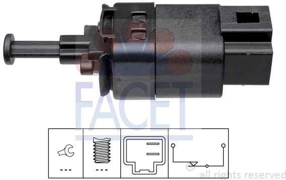 FACET Włącznik świateł STOP 7.1251