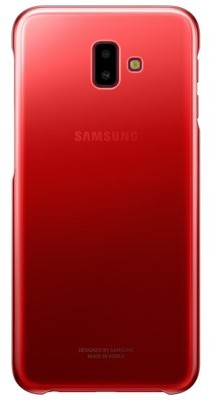 Samsung Etui Gradation Cover do Galaxy J6+ 2018 Czerwony EF-AJ610CREGWW
