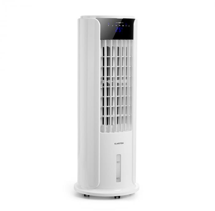 Klarstein Skyscraper Horizon Chłodnica powietrza wentylator 60 W 486 m/h zbiornik 3,5 l kolor czarny XJ6-