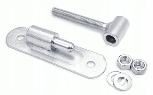 Zawias Regulowany Przykręcany M12 x 24 mm z kulką