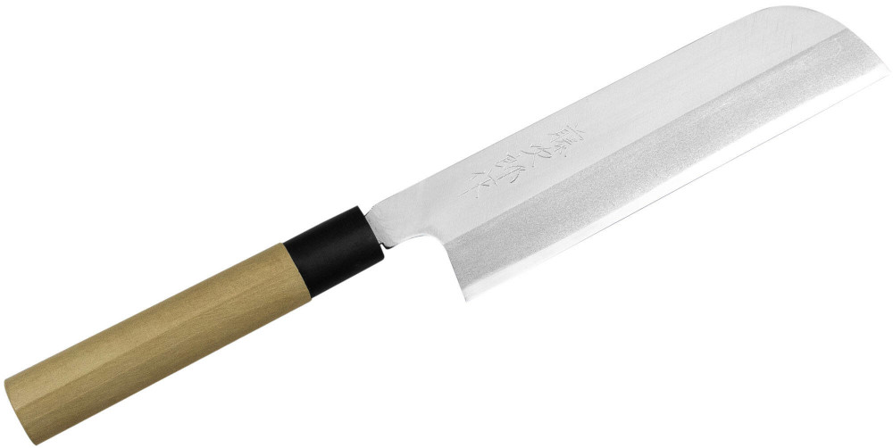 Tojiro Shirogami 18,5 Cm Brązowy Nóż Usuba Ze Stali Węglowej