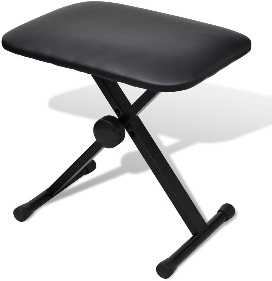 vidaXL Taboret do pianina i keyboardu, z regulowaną wysokością