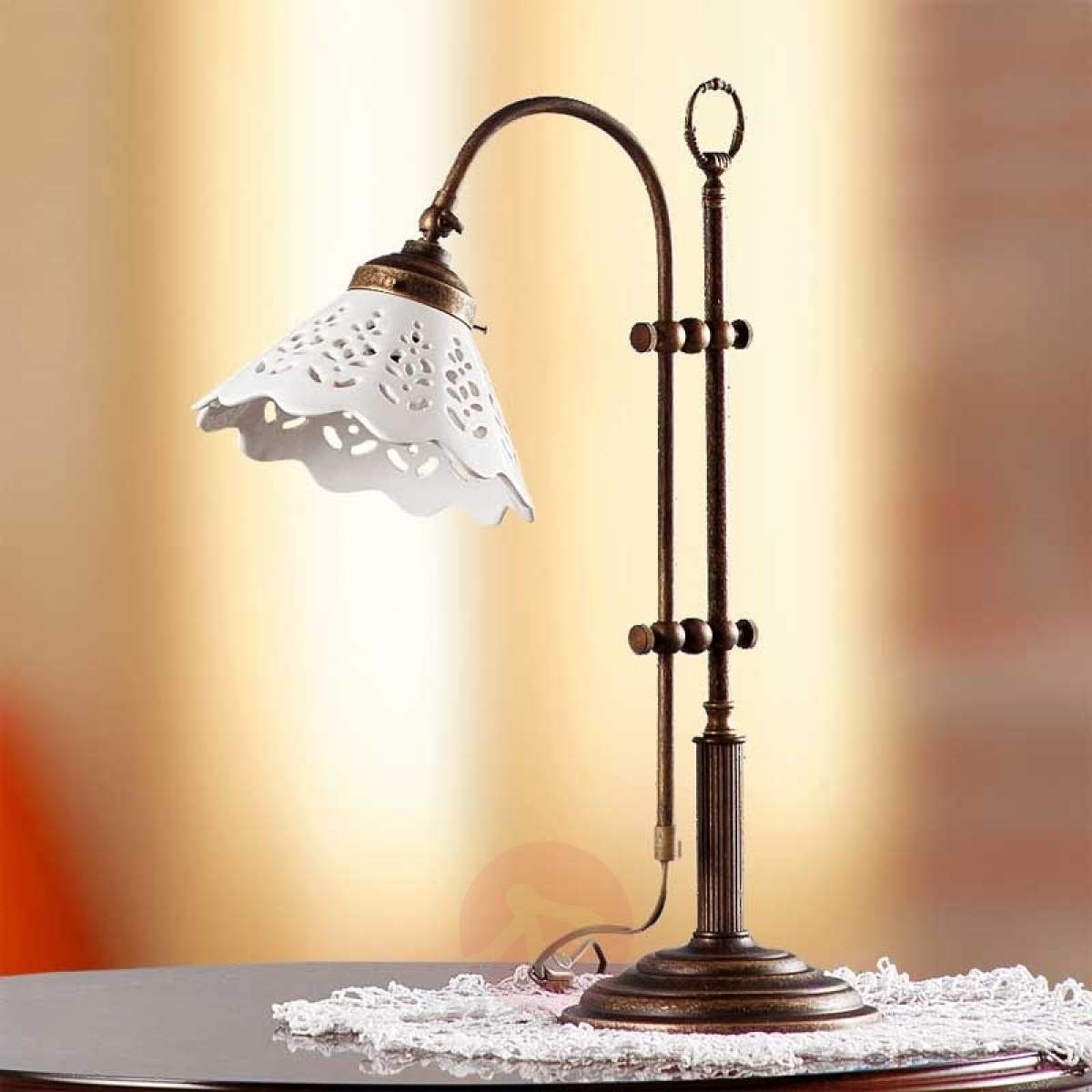 CERAMICHE Czarująca Lampa stołowa PIZZO