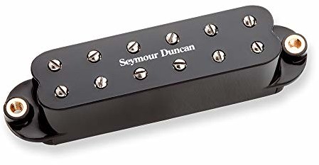 Seymour Duncan SL59-1B-W Humbucker format prosty Little '59 Strat Micro pour Guitare Electrique Blanc ESD SL59-1B-W